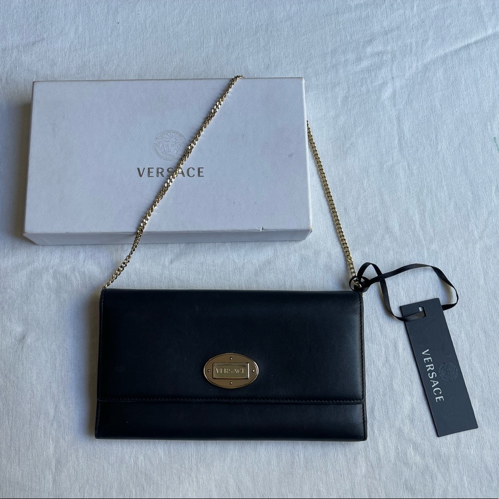 Versace chain wallet